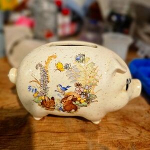 Charming Bunnykins Piggy Bank
